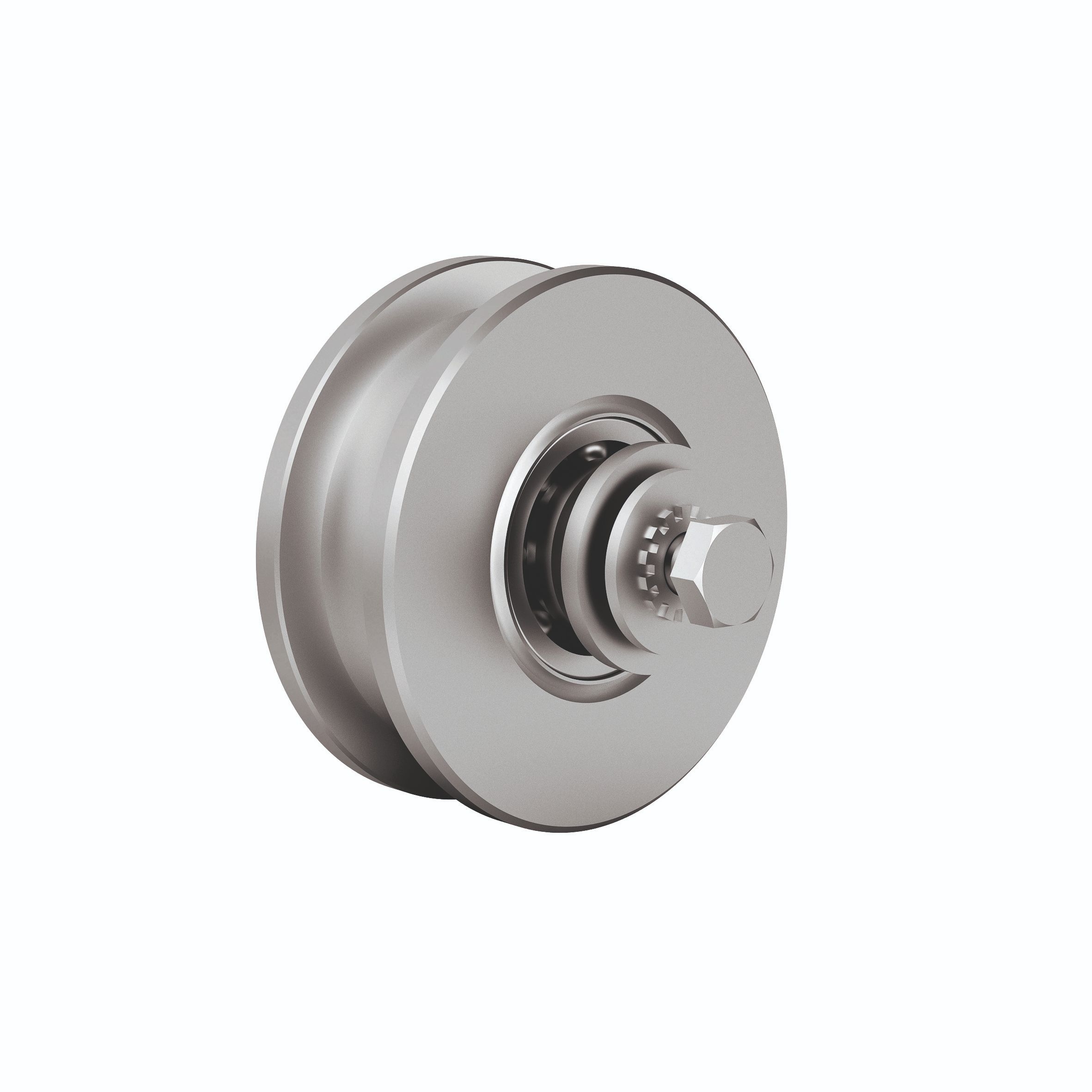Laufrolle unten- doppelt gelagert- Rollen- Ø 100 mm MEA 10337636-60-0200.7