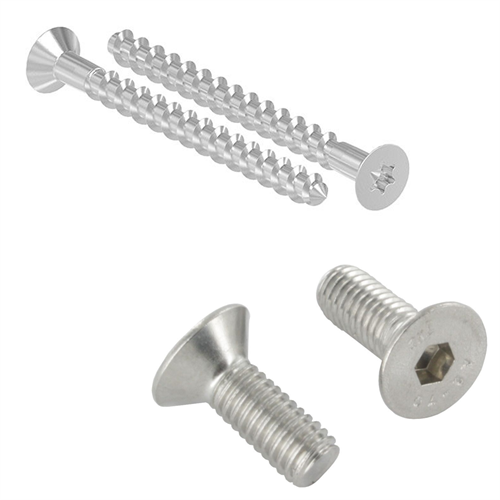Stainless steel screws