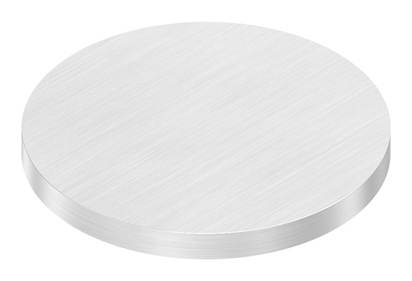 Ronde - Masse- Ø 70x6 mm - mit Laengsschliff - V2A-11-2240.4