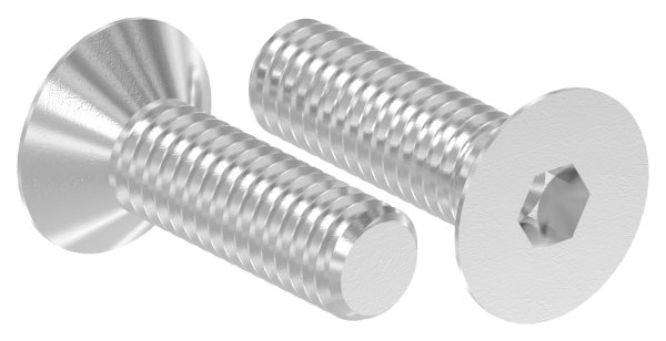 Senkkopfschraube V2A M6x20 Innensechskant ISO 10642-88-1158315-240.20