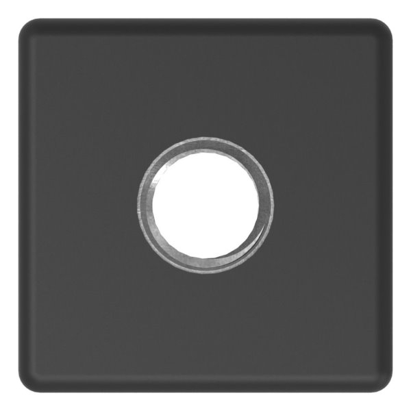 Kunststoffkappe fuer Quadratrohr 30x30mm mit M10-88-11178-30X30.M10