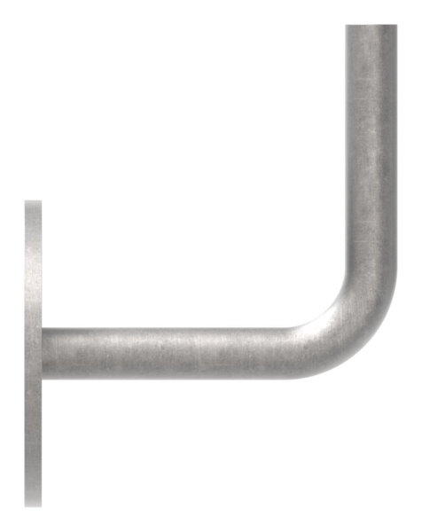 Handlaufhalter - mit Ronde 70x4 mm - zum Anschweissen - Stahl S235JR- roh-30-1401.8