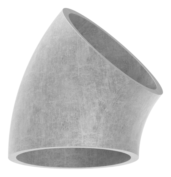 Rohrbogen 45° Stahl roh - 42-4 x 2-6 mm -1 ¼- - Bauart 3-88-1155181.ST