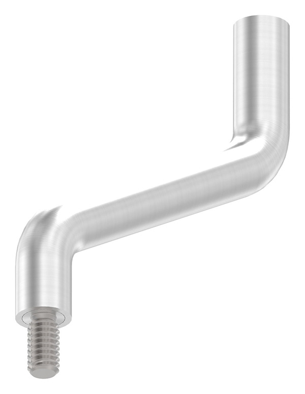 Buegel Edelstahl V2A Ø 14 mm- H- 100 mm- Achsabstand- 70 mm- M8-M6- 2x 30° gebogen-88-1150472-240.M6