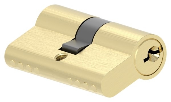 Zylinder aus Messing mit 3 Schluessel 55 mm-11-3953.5