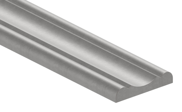 Handlauf 41x8 mm 3000mm Stahl S235JR Flachprofil-30-1374.8