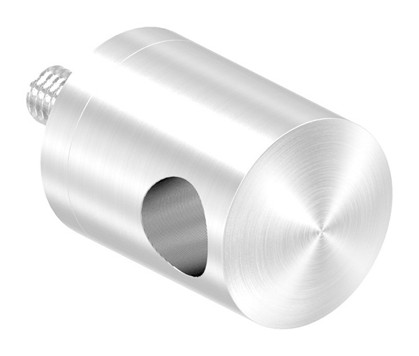 Halterung fuer Seilhalter - Fuer Anschluss flach und Ø 42-4 mm - V2A-11.2844