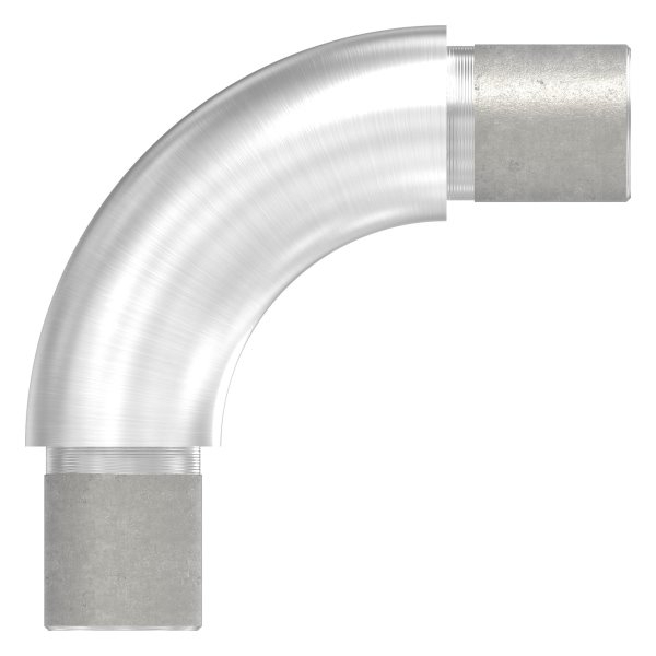 Rohrbogen 90° rund- fuer Rundrohr Ø 21-3x2-0 mm V2A-11-3606.4