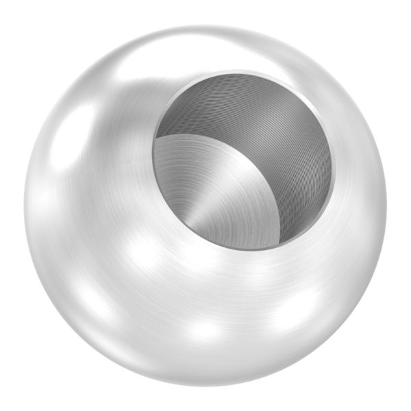 Kugel - Ø 25 mm - mit Sackloch- 12-6 mm - V4A-11-4024.1