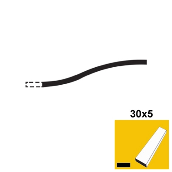 Gotischer Bogen Stahl roh 30 x 5 mm L=1925 mm p200-89-11LOP38530X5-A.4