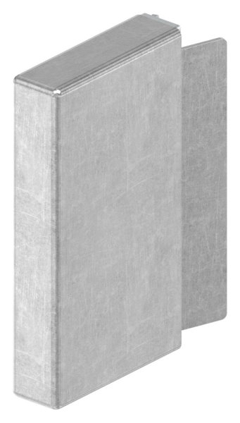 Gegenkasten Stahl roh Breite 30 mm fuer Schiebetore zum Einschweissen-88-1159320-ST.30