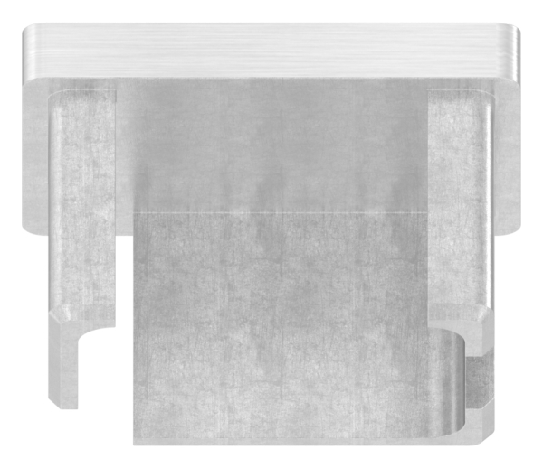 Einsteckkappe V4A Edelstahl fuer Rechteckrohr 40 x 30 x 2-0 mm-11-2409.1