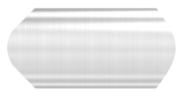 Rohrverbindungsstueck fuer Rundrohr Ø 33-7 mm V2A-11-3331.4