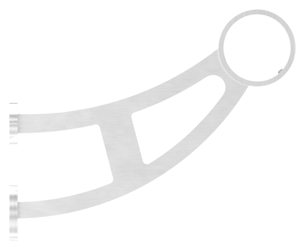 Fuss-Handlaufstuetze V2A fuer Ø 48-3 mm-11-3209.4