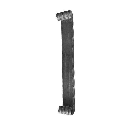 Torabschluleiste Stahl 315 x 50 x 5 mm Rohzustand-89-11B10950M-A.4