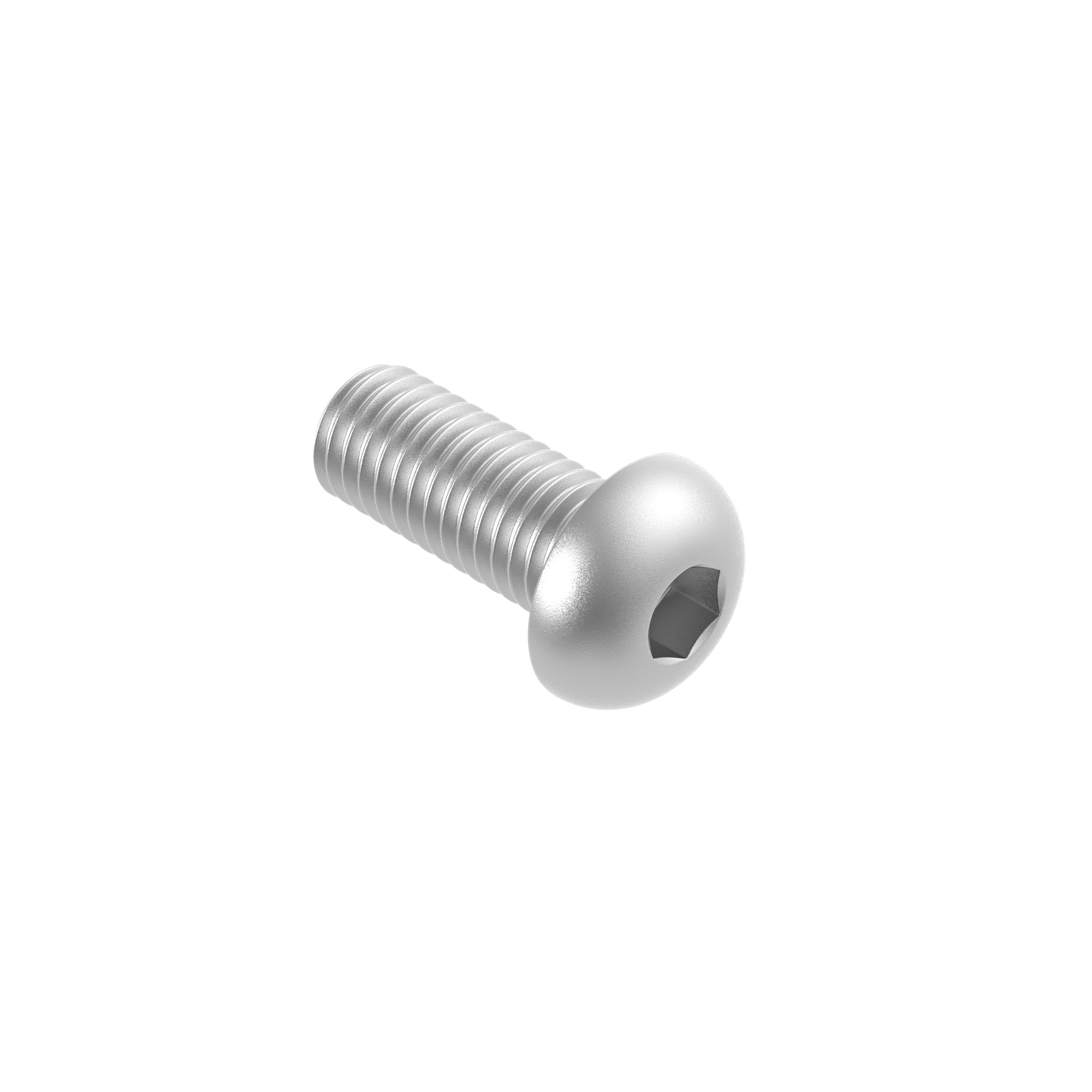 Innensechskant Halbrundkopfschraube Edelstahl A2 M10x20 DIN 7380-89-11ADIN7380A2M10X20-A.4