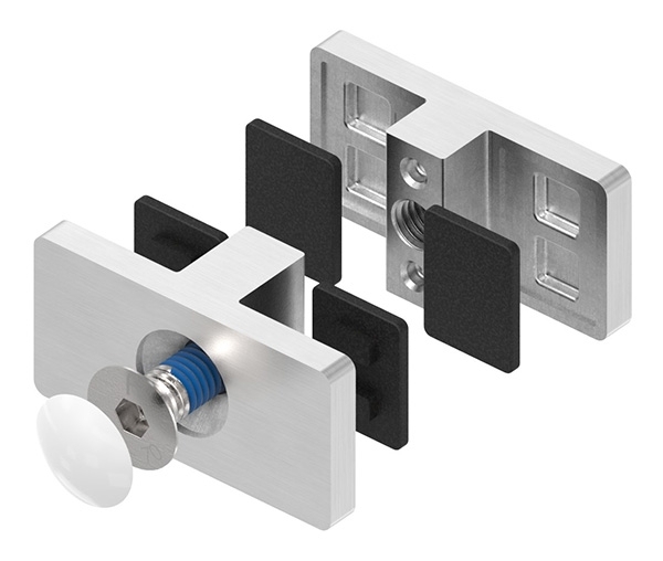 Glasausrichter - fuer Glas- 16-76-17-52 mm - V4A-12-4036.1