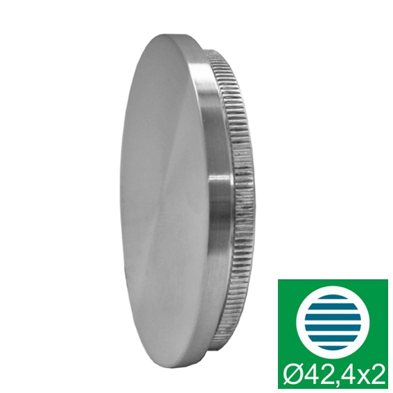 Rohrstopfen- fuer Rohr 42-4 x 2-0mm- V2A-11-7006-A.4