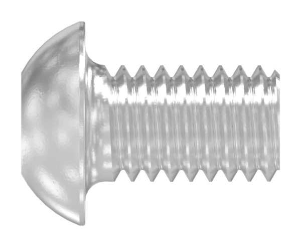 Rundkopfschraube V2A M6x10 Innensechskant DIN 7380-1-88-1158346-240.10