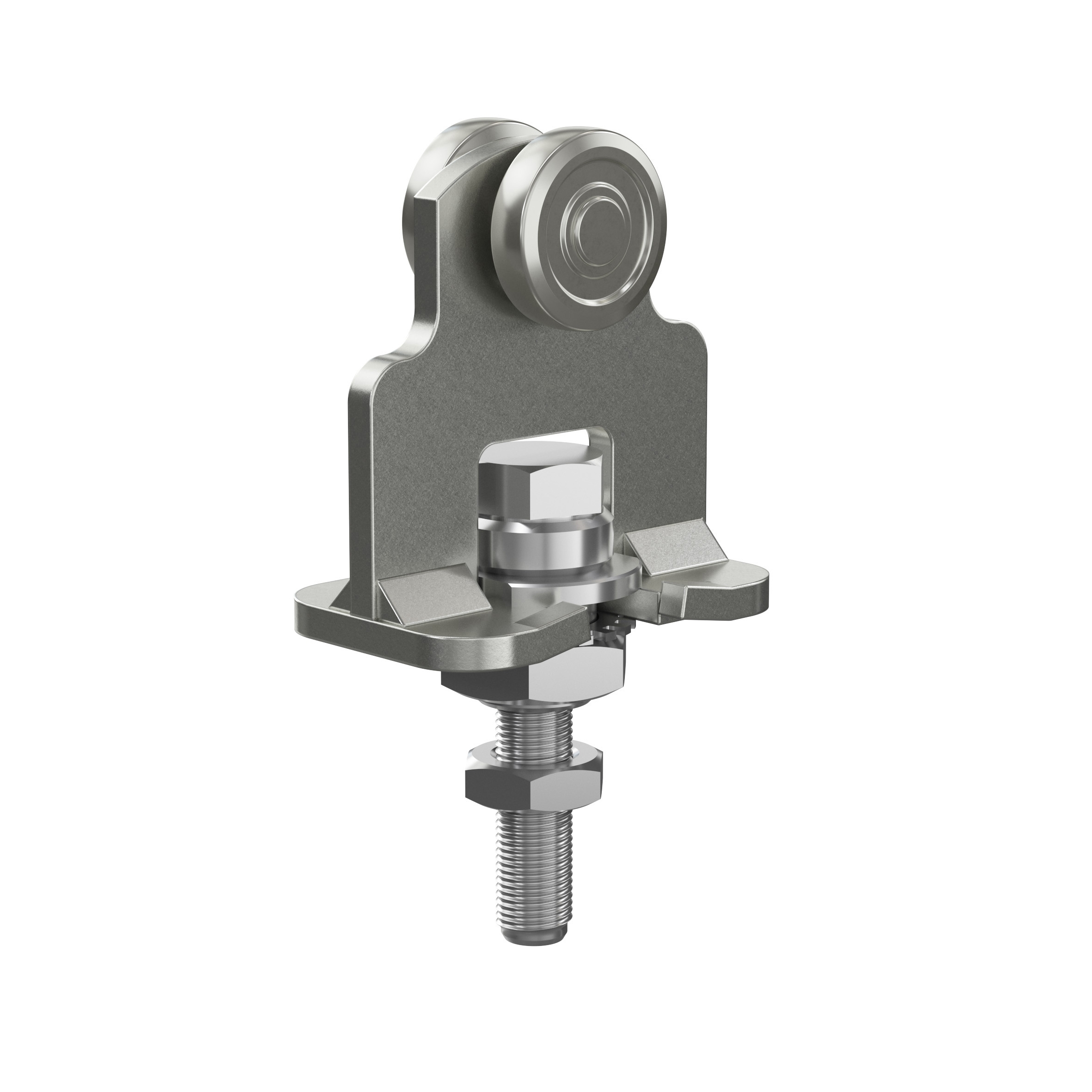 Einfachrolle Schiebetor MEA Gr- 1 verzinkt Ø 28 mm bis 100 kg 10336342-60-0155.7