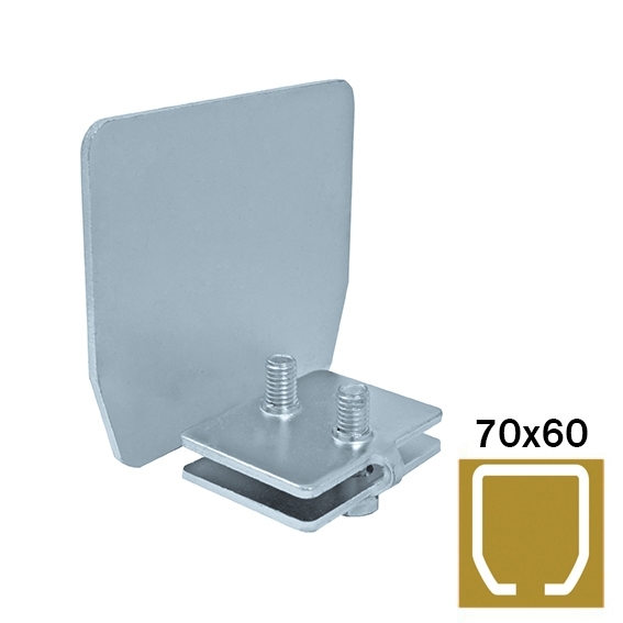 Endkappe fuer Laufschiene Stahl verzinkt fuer Profil 70 x 60 mm-89-11H4070X60P-A.4