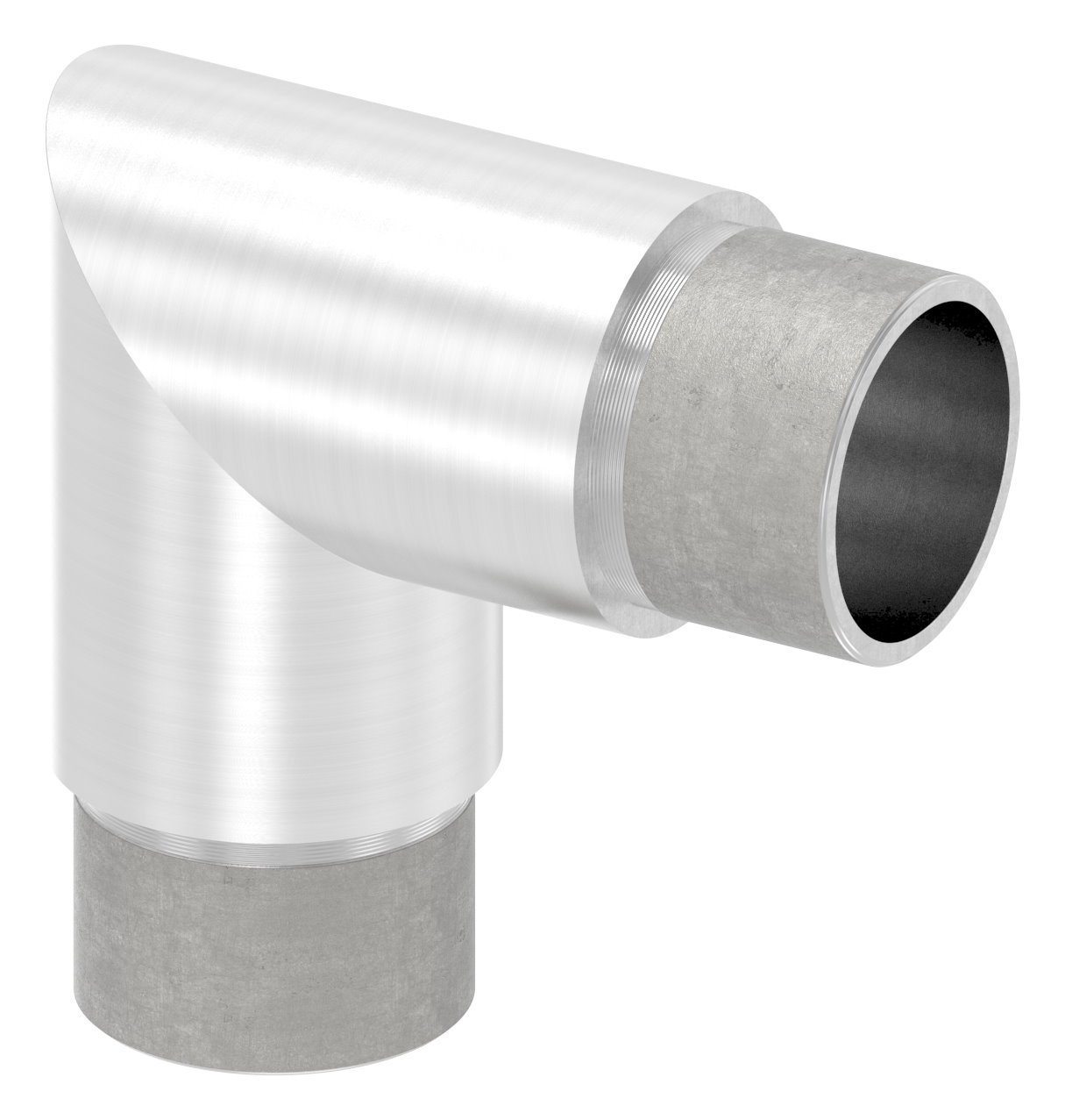Handlaufbogen 90° V2A Ø 33-7x2 mm geschliffen-11-3610-A.4