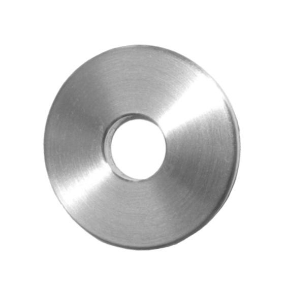 Endkappe mit Oeffnung Edelstahl AISI 304 D 50 mm d 10-5 mm Schliff-89-11A173205010-A.4