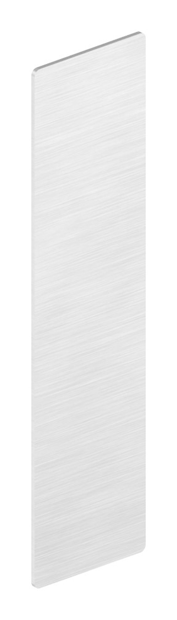 Endkappe - fuer Ganzglasgelaender - fuer Schraege bis 41° - Masse- 146x40-5x1-5 mm - Aluminium-12-3070.6