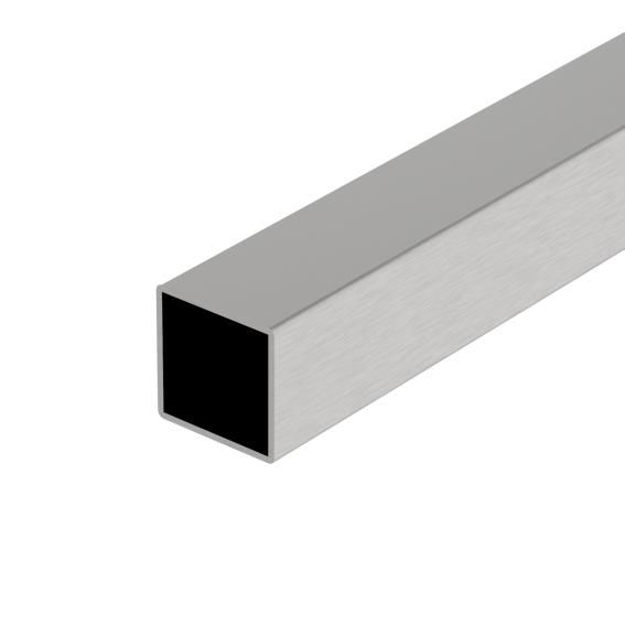 Edelstahl Quadratrohr AISI 304 40x40x2 mm 1000 mm Schliff-89-11A40X40X21000-A.4