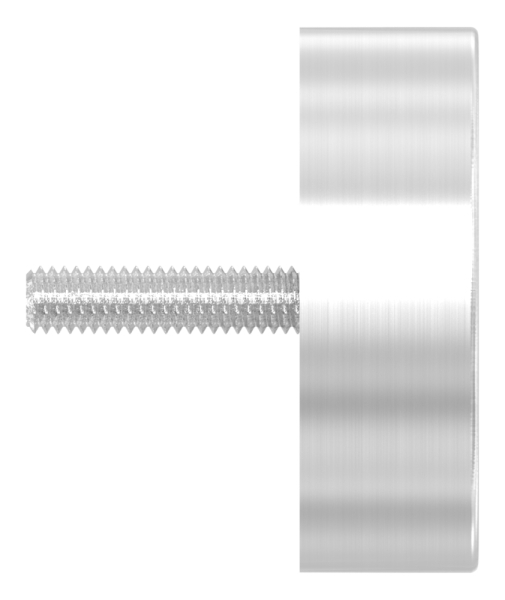 Schluesselrosette Edelstahl V2A ohne Lochung Paar-88-11207-VA.OL