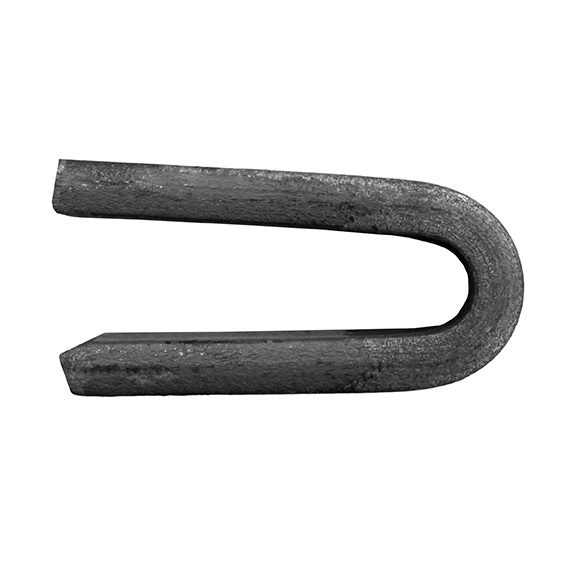 Pfostenanker Stahl 12x6mm Einstecktiefe 50mm fuer Zaunpfosten-89-11B20112X6-A.4