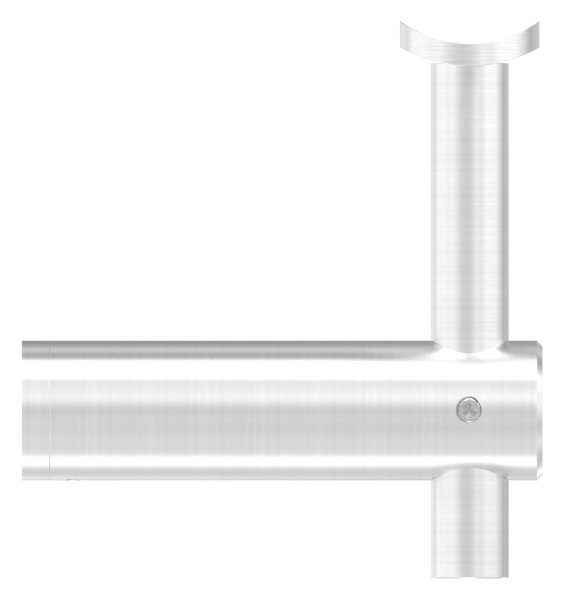 Handlaufhalter hoehenverstellbar und Halteplatte fuer flachen Anschluss V2A-11-2052.4