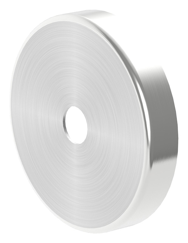 Abdeckrosette Ø 70x12 mm fuer Rundrohr Ø 12 mm V2A-11-2563.4