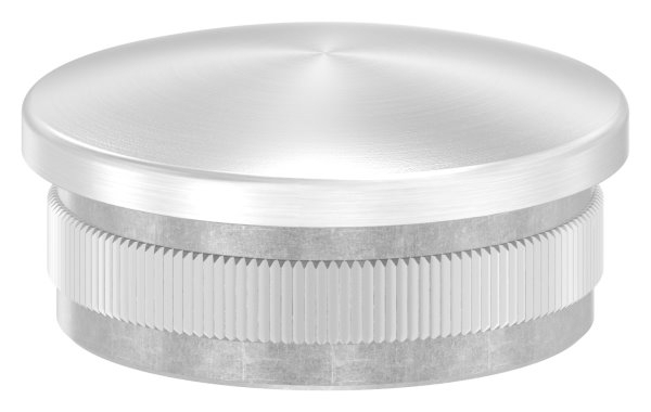 Rohrstopfen fuer Ø 42-4x2-0 mm leicht gewoelbt zum Einschlagen V2A-11-5211.4