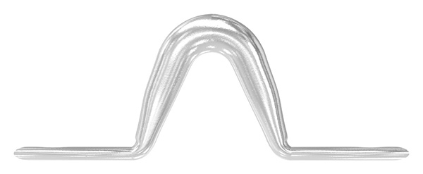 Wandoese - Ø Oese- 5 mm - mit 2 Loechern - V4A-11-2942.1