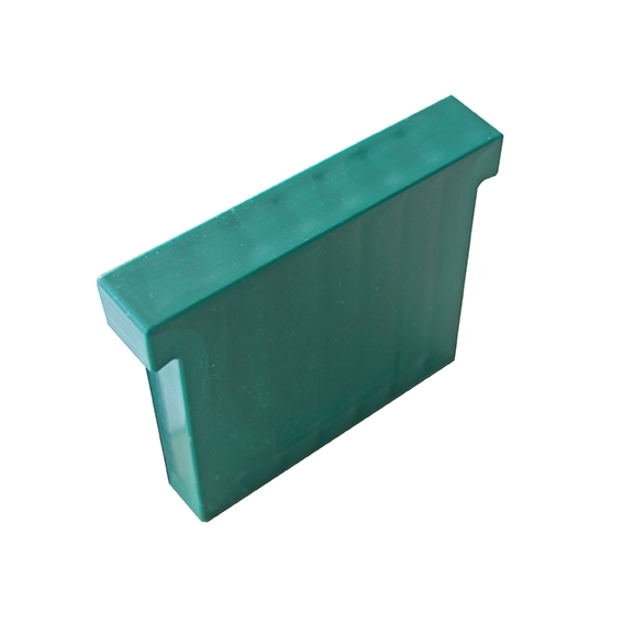 Verglasungskeil Kunststoff Glasstaerke 12 mm L 75 mm B 15-25 mm H 60 mm Grau-89-11A190004PLAST12-A.4