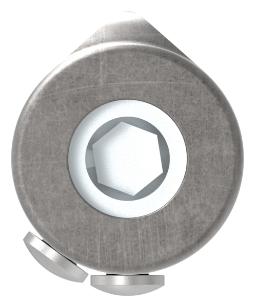 Torband Stahl mit einstellbarer Rueckholfeder- Messingscheibe- 60kg Tragkraft-88-11415.M