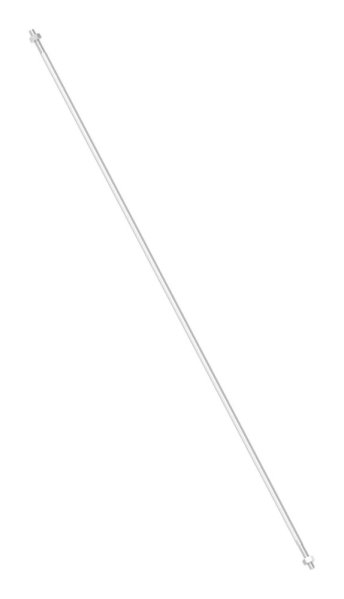 Vordachsystem abgehaengt Edelstahl V4A Punkthalter Ø 52 mm Zugstange L = 940 mm-88-1150640.V4A