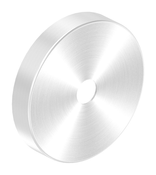 Abdeckrosette Ø 70x12 mm fuer Rundrohr Ø 12 mm V2A-11-2563.4