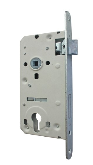 Einsteckschloss Stahl 90x50 mm verzinkt fuer Profilzylinder-89-11B13050A-A.4