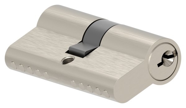 Zylinder Edelstahloptik 60 mm mit 3 Schluessel-11-3954.2