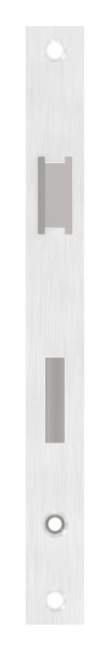 Rohrrahmenschloss verzinkt- Stulpe Edelstahl geschliffen- Abstand 72 mm- Dornmass 18 mm-88-1140106.72