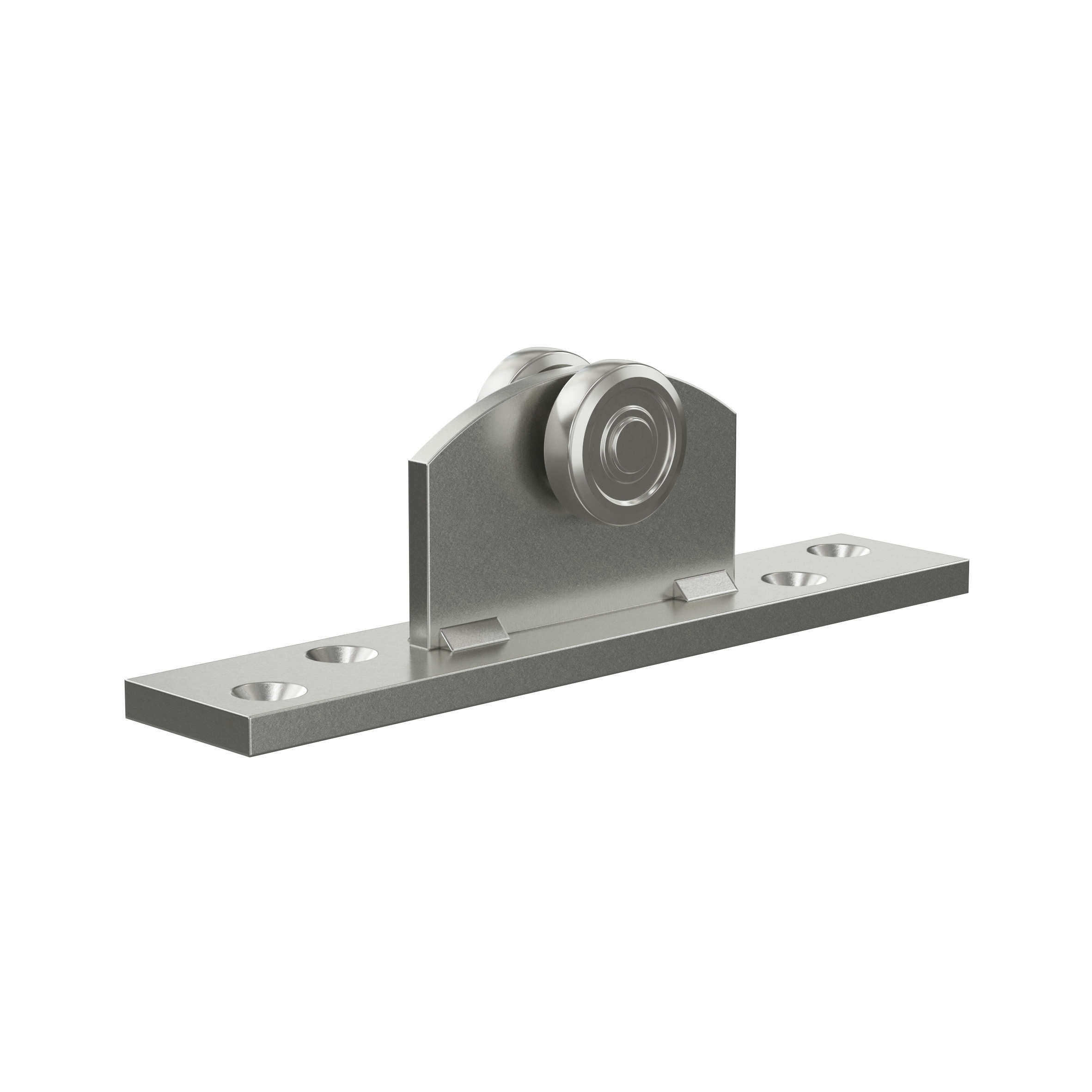 Einfachrolle mit Flansch MEA Gr- 1 verzinkt Ø 28 mm 10336982-60-0159.7