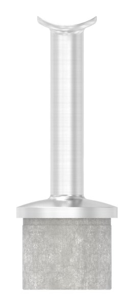 Handlaufstuetze V4A fuer Rohr Ø 42-4x2-5 mm Stift Ø 14 mm fuer LED Handlauf-88-1160421-V4A-25.LED