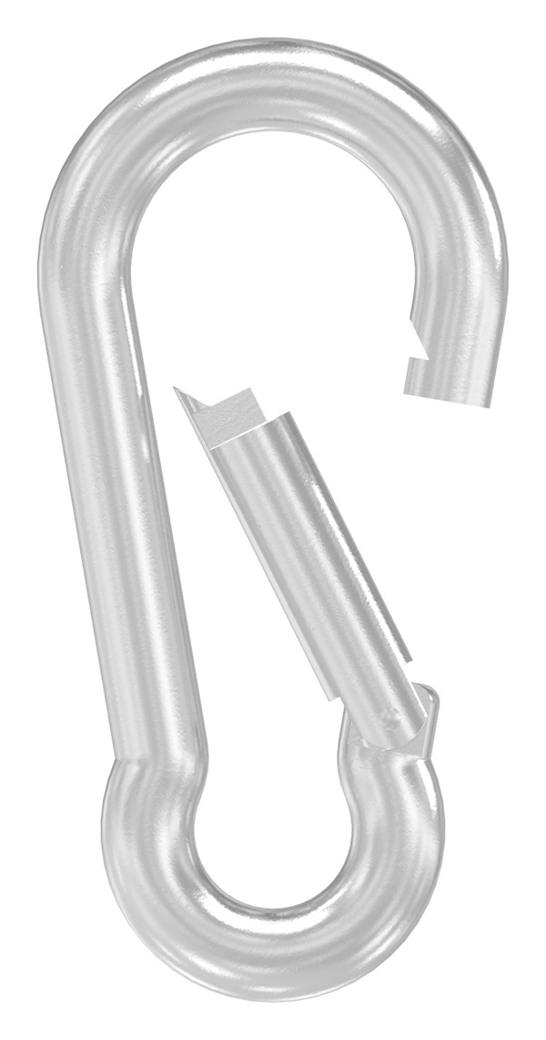 Karabinerhaken - Masse- 50x5 mm - 82x8 mm - V4A-11.2945