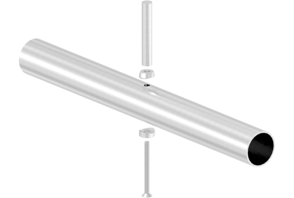 Ausgleichsstueck Ø 18mm fuer Rundrohr Ø 42-4mm V2A-88-1151340-240.42