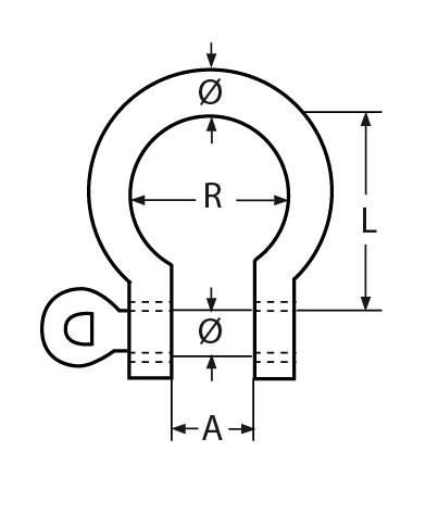 Rundschaekel geschweift Innendurchmesser- 14 - 44 mm V4A - Verkauf in VPEs-66-64-411.8260