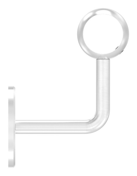 Handlaufhalter mit Kugelring fuer Rundrohr Ø 33-7 mm V2A-11-2116.4