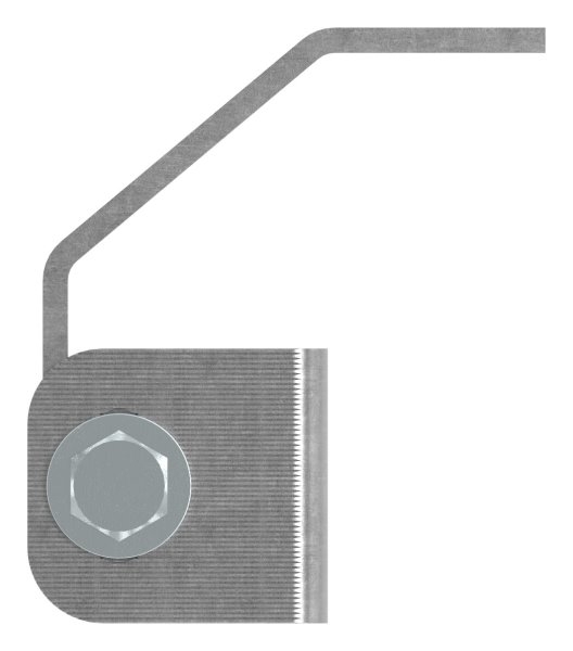 Torband verstellbar zum Anschweissen -gross- Stahl -roh- S235JR-30-3541.7