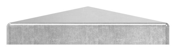 Pfeilerbedecker - fuer Quadratrohr - Masse- 50x50 mm - Stahl S235JR- roh-30-2452.8